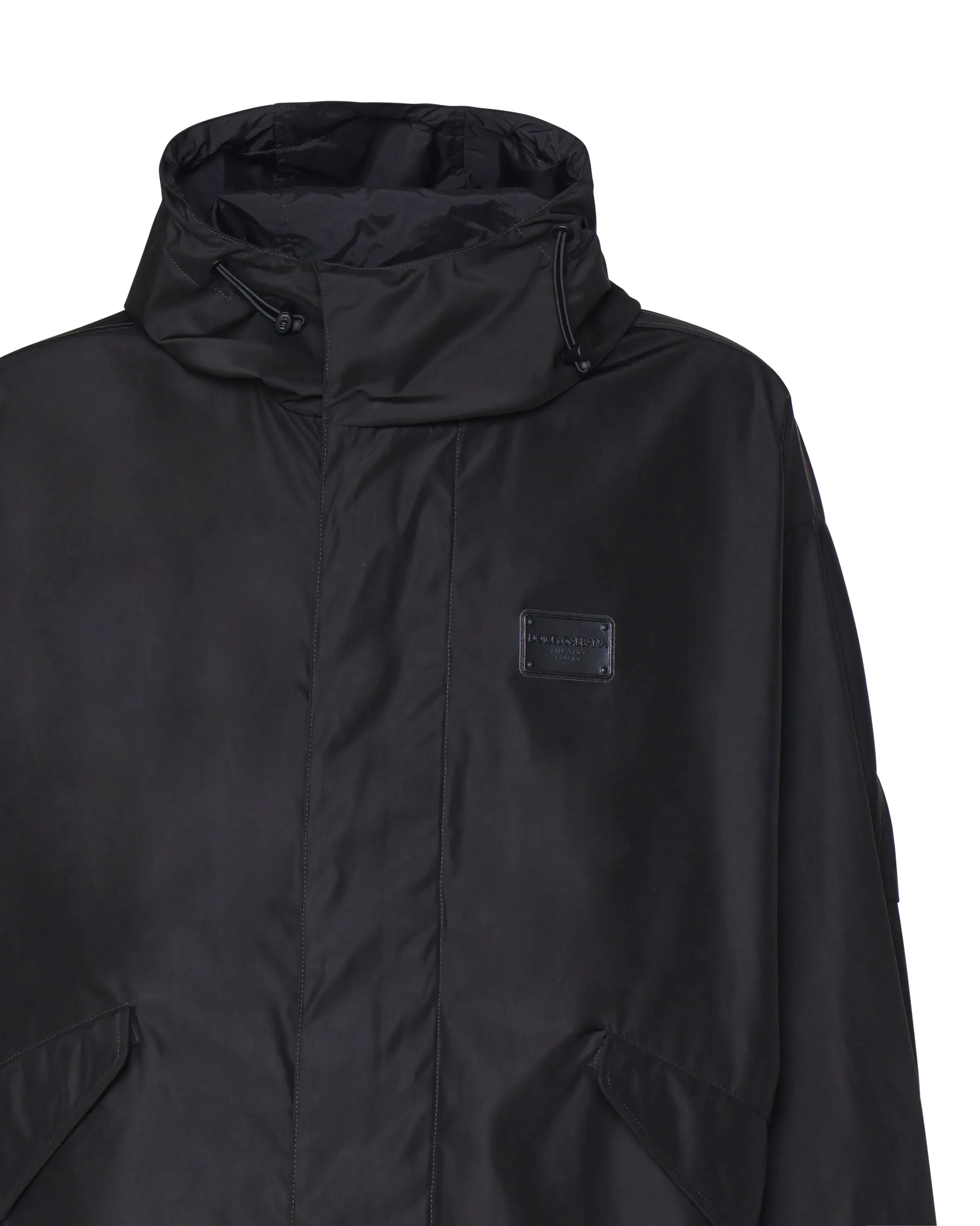 Black Windproof Waterproof Jacket