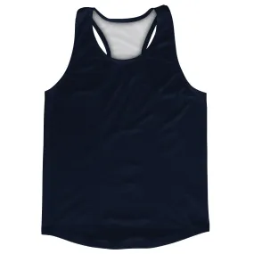 Blue Navy Almost Black Blank No Ultras Brand Logo Running Track Tops Made In USA