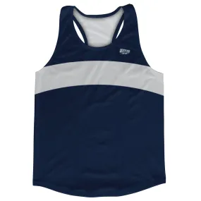 Blue Navy And Grey Medium Running Track Tops Made In USA