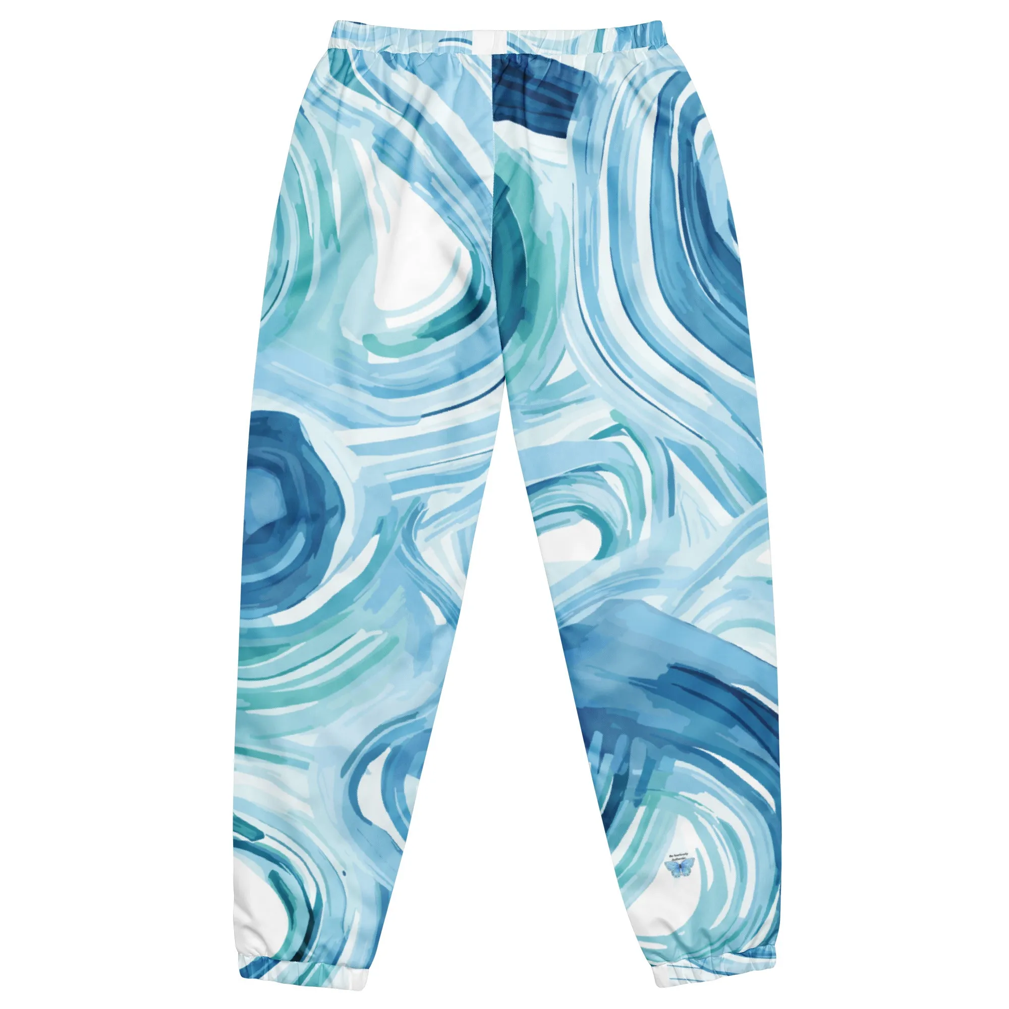 Blue Whirlwind Warmup Pants