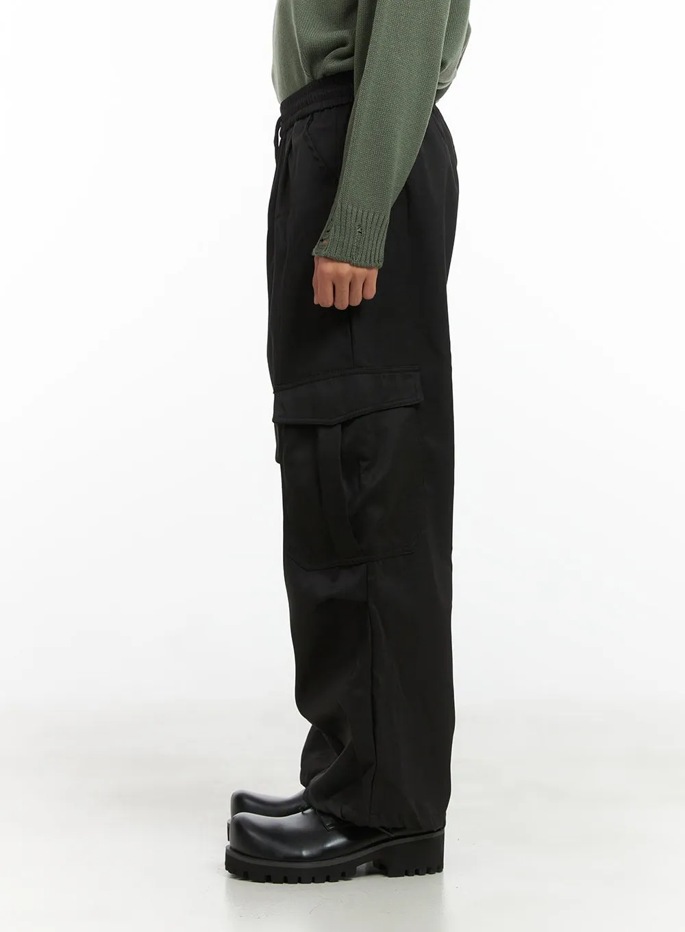 Cargo Chic Wide-Fit Pants CO410