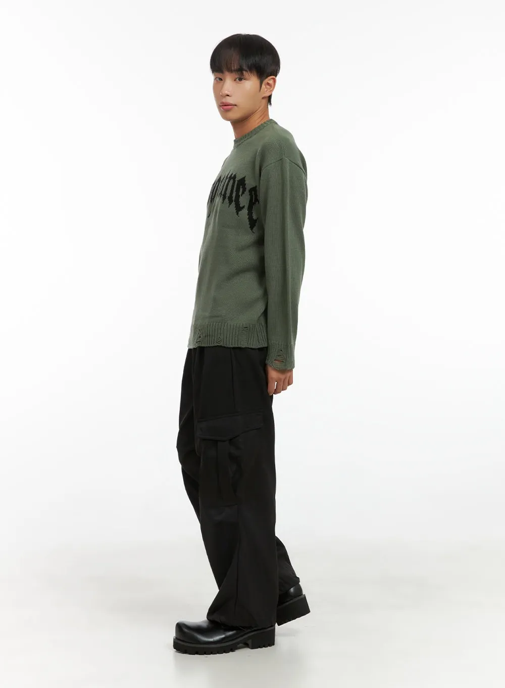 Cargo Chic Wide-Fit Pants CO410