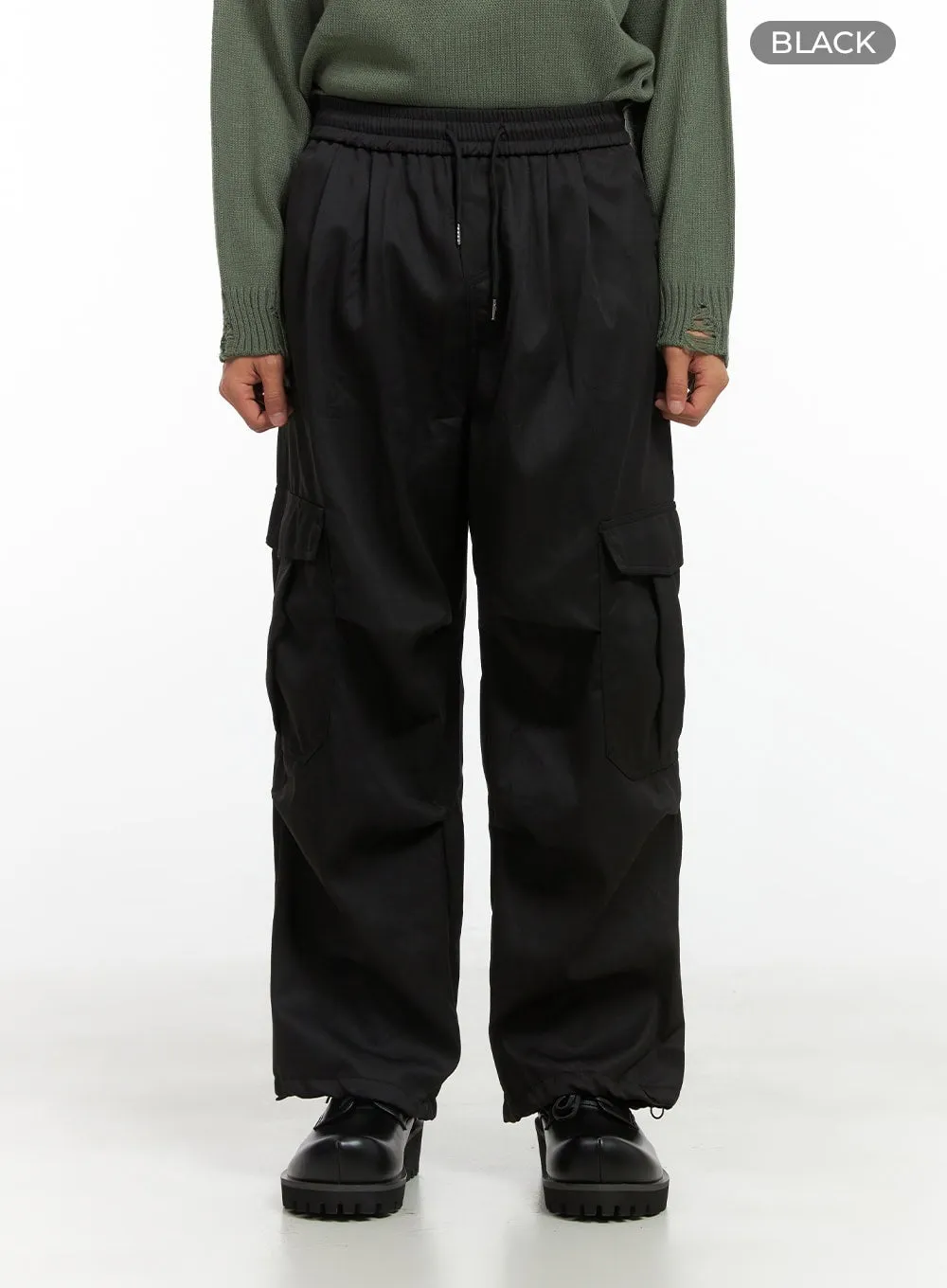 Cargo Chic Wide-Fit Pants CO410