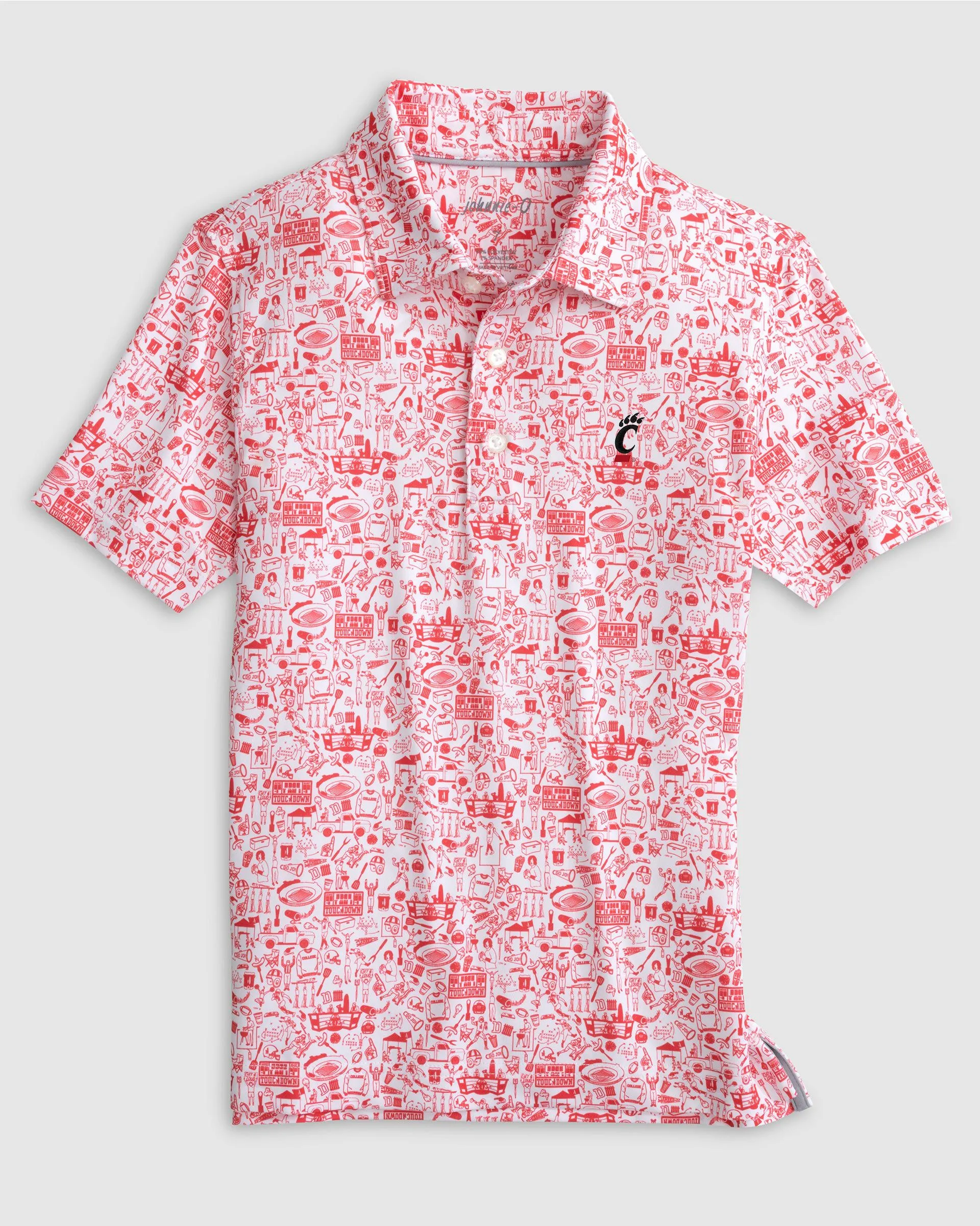 Cincinnati Tailgater 2.0 Jr. Printed Jersey Performance Polo