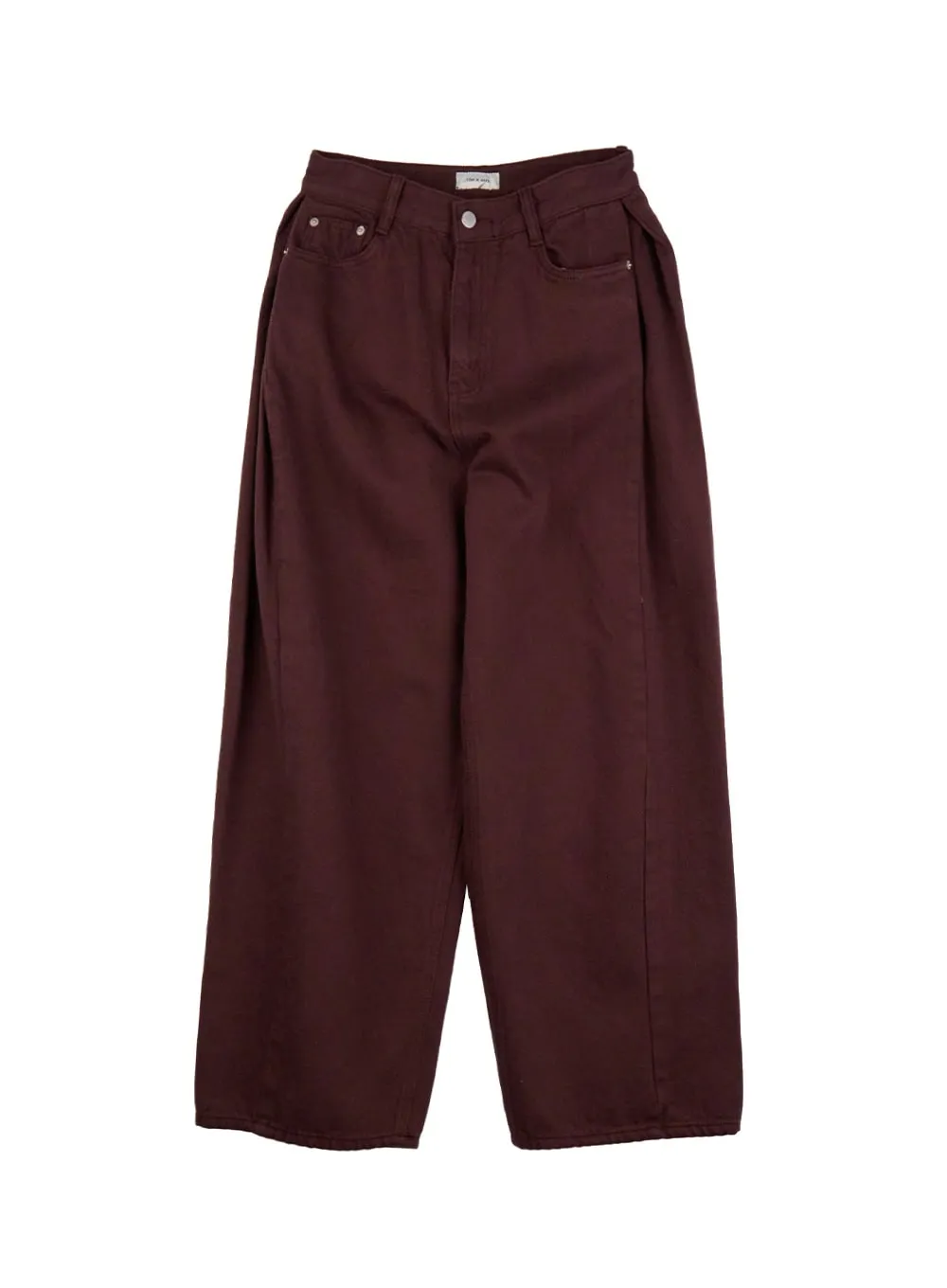 Classic Wide-Fit Cotton Pants ID431