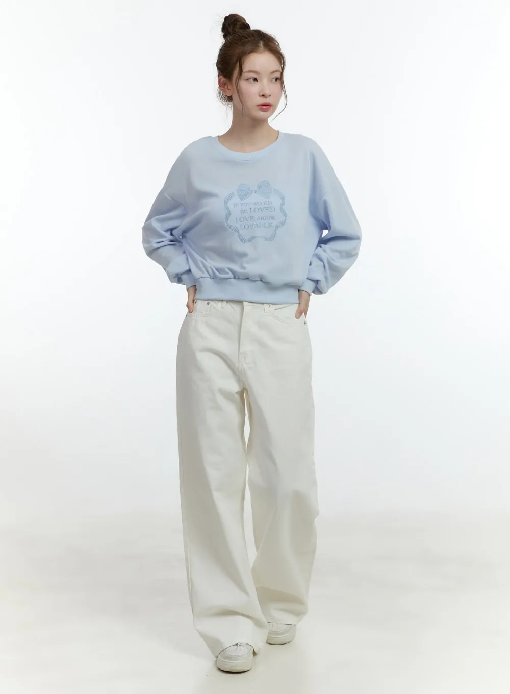 Cotton Wide-Leg Pants CF503