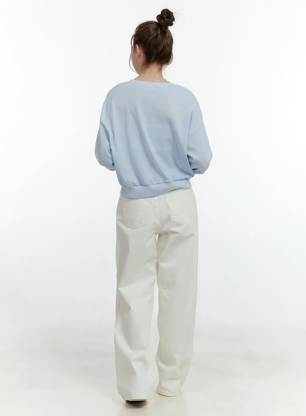 Cotton Wide-Leg Pants CF503