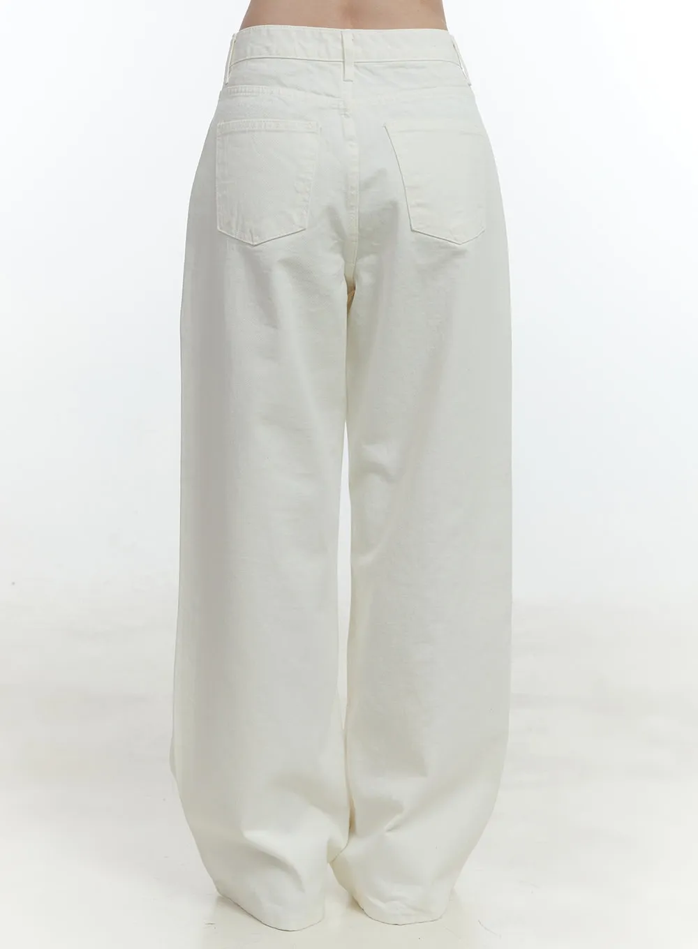 Cotton Wide-Leg Pants CF503