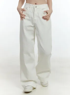 Cotton Wide-Leg Pants CF503