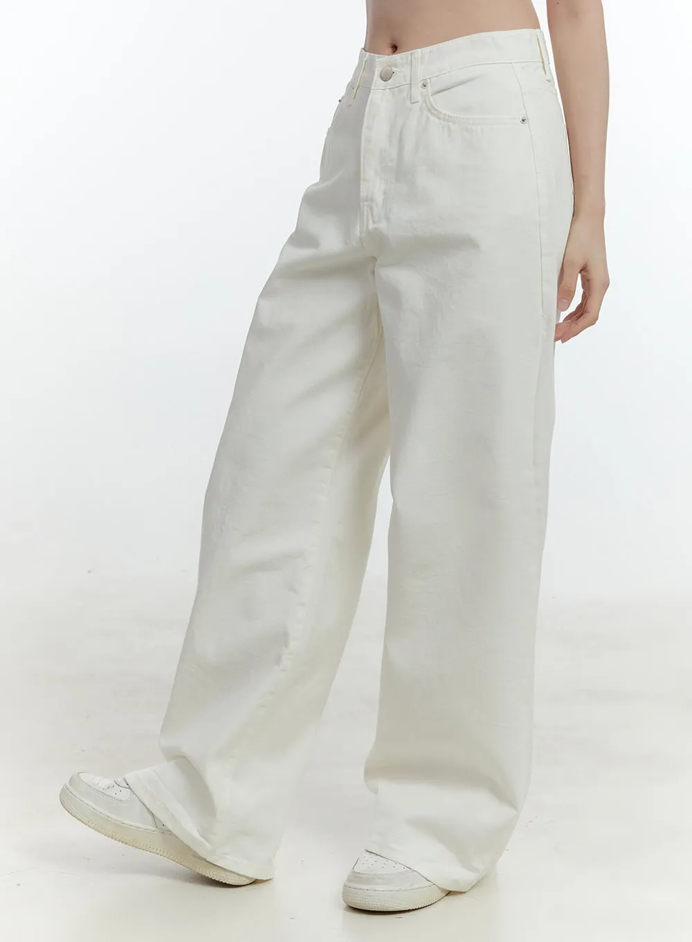 Cotton Wide-Leg Pants CF503