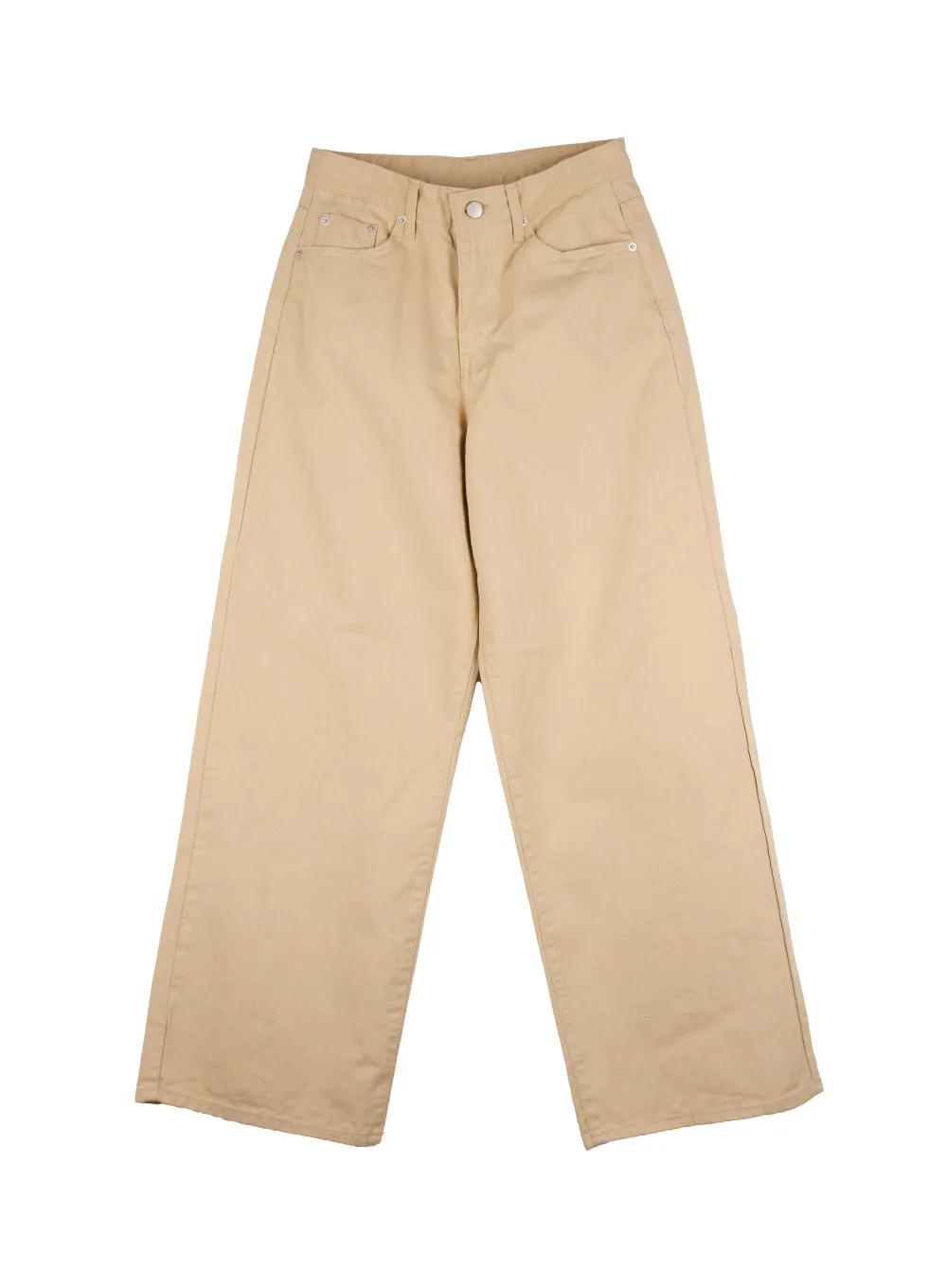 Cotton Wide-Leg Pants CF503