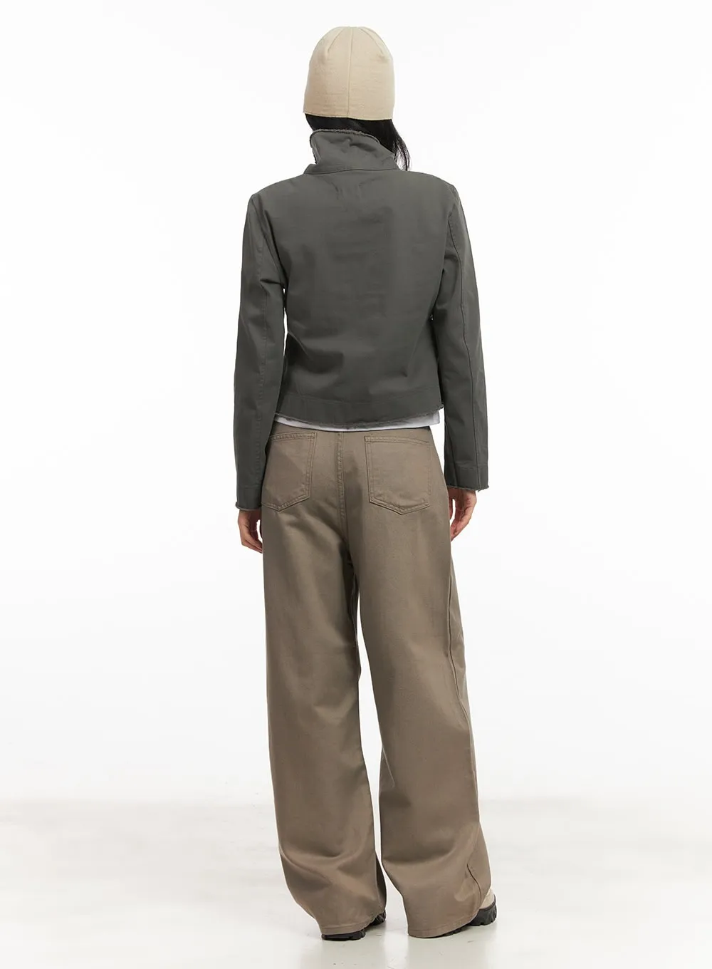 Cotton Wide-Leg Pants CM504
