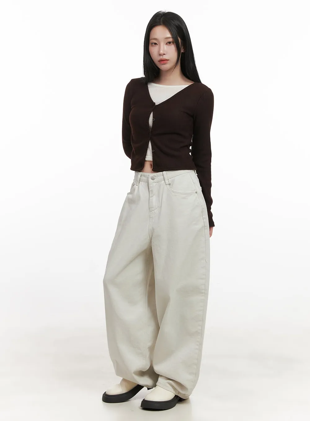 Essential Cotton Balloon-Fit Pants CJ516