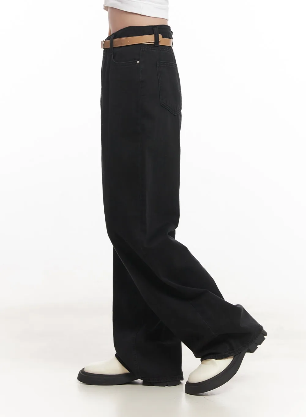 Essential Cotton Wide-Leg Pants CA511
