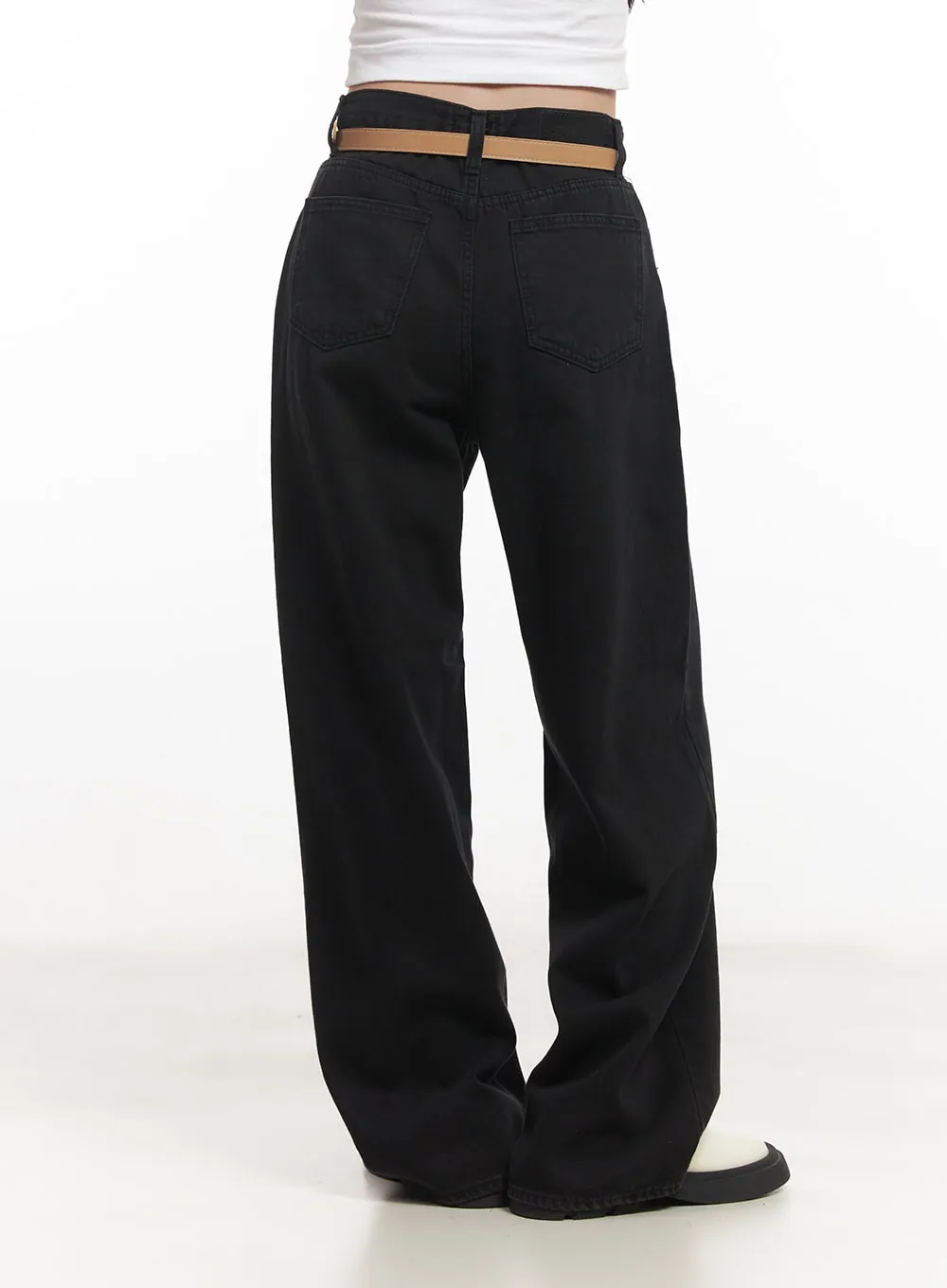 Essential Cotton Wide-Leg Pants CA511