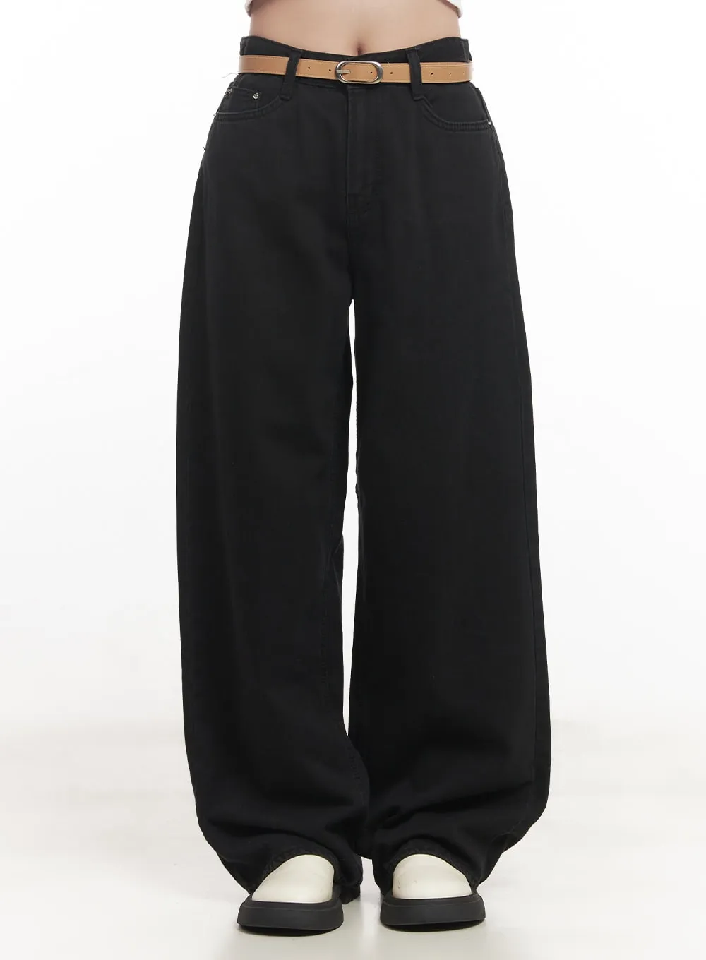 Essential Cotton Wide-Leg Pants CA511