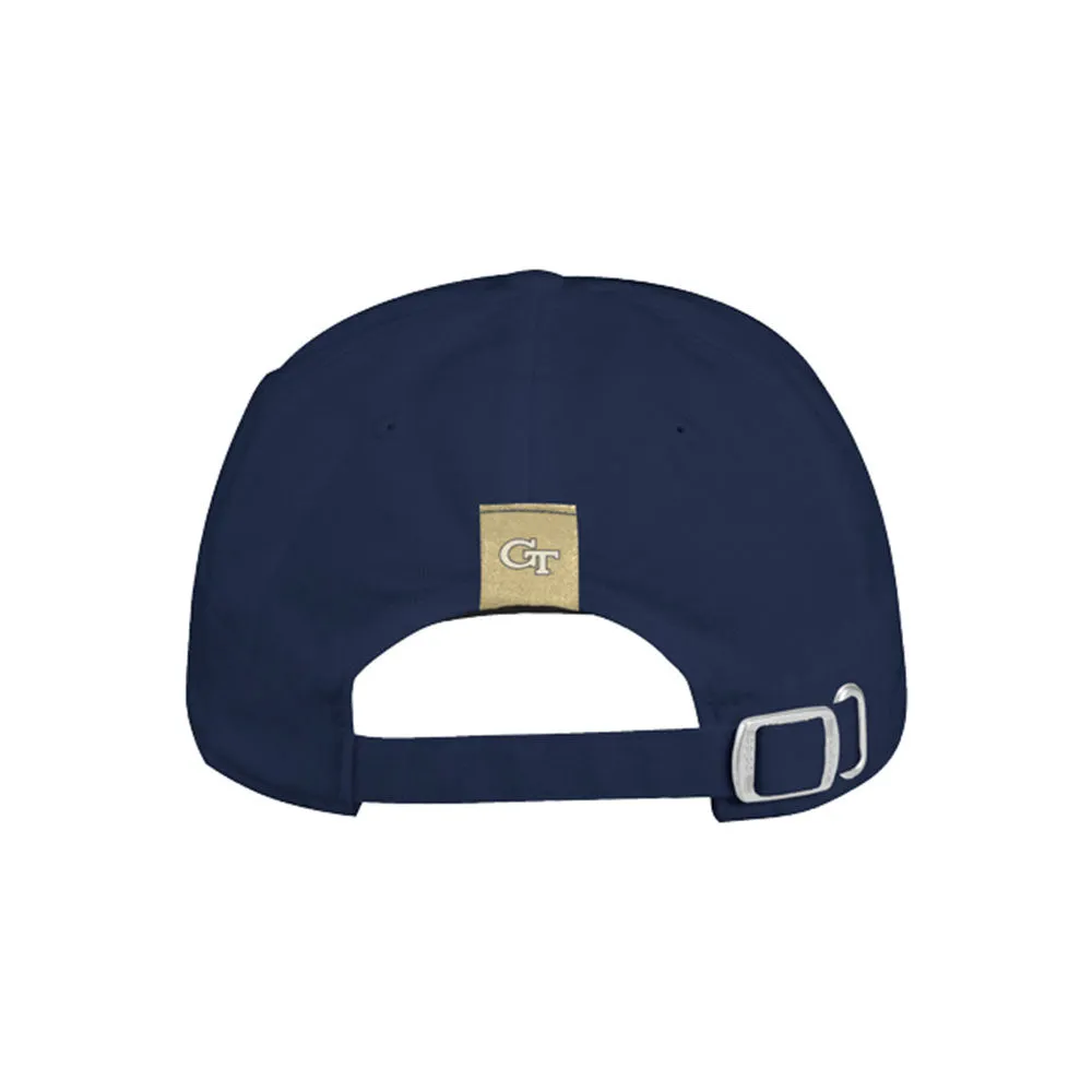 Georgia Tech Yellow Jackets Adidas Slouch Basketball Unstructured Adjustable Hat