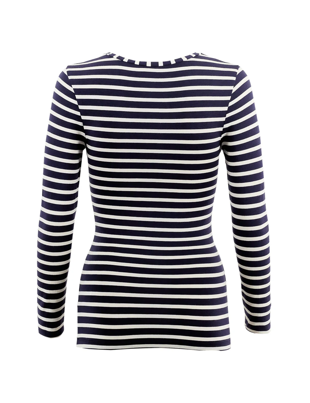 Heatgen Thermal Long Sleeve Striped Top
