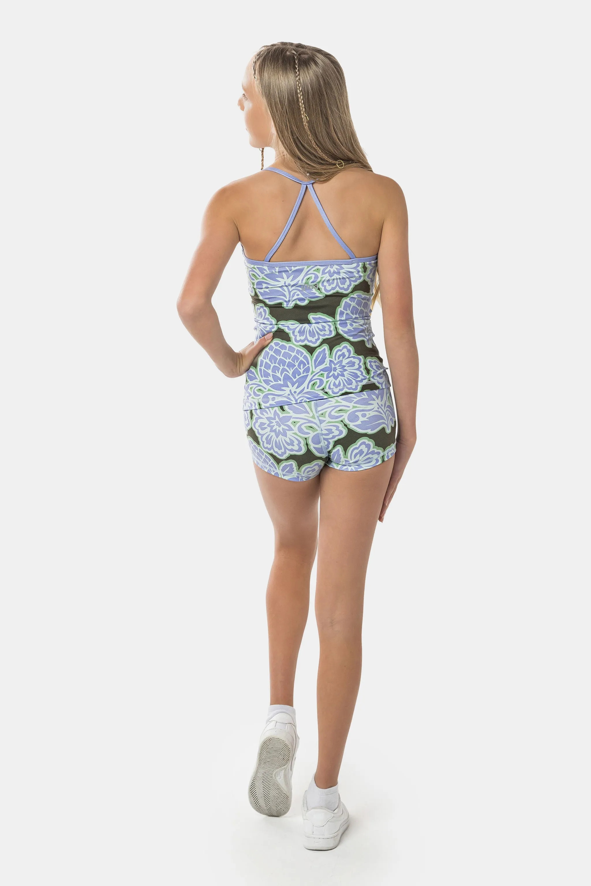 Kalani Luxe Singlet - Skye