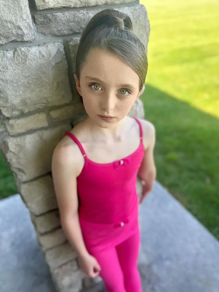 Pink Girls Activewear Set - Vivian