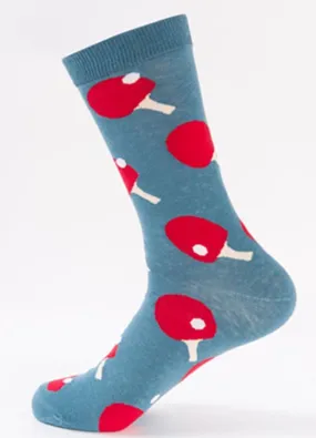SF107 Ping Pong Crew Socks