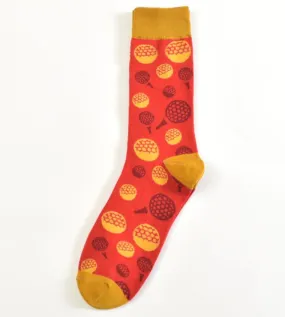 SF191 Red Golf Socks