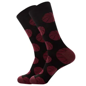 SF239 Black Basketball Socks