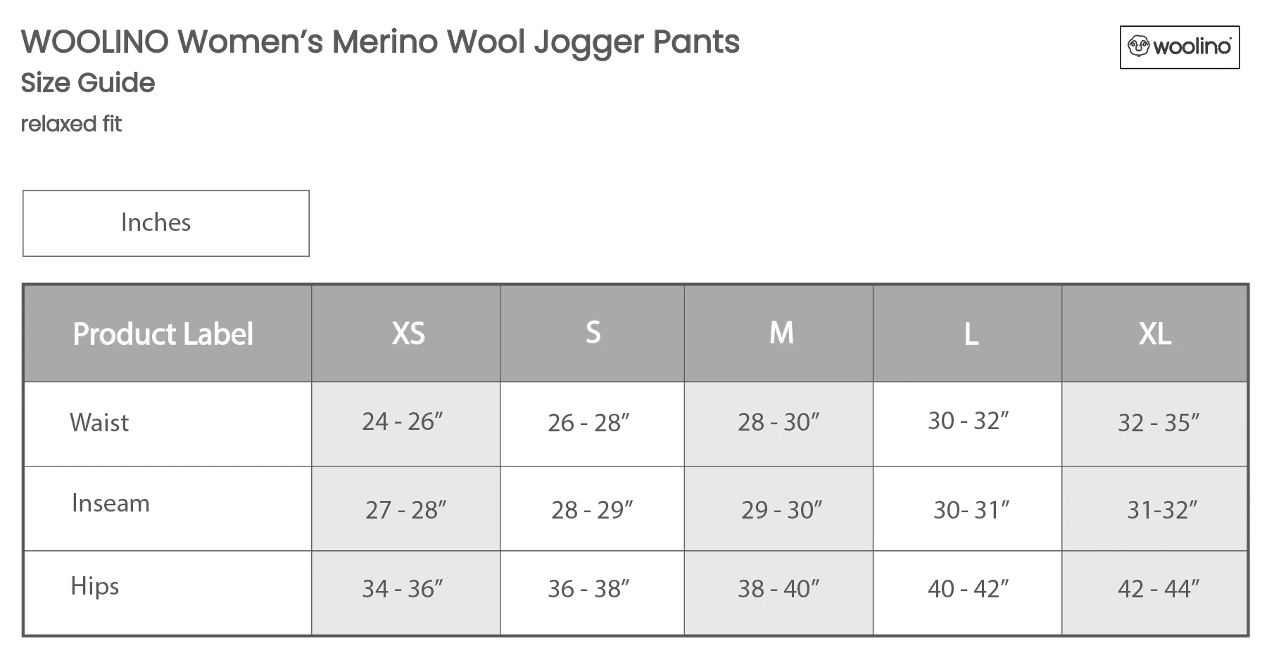 Women's Merino Wool Jogger, Storm Gray